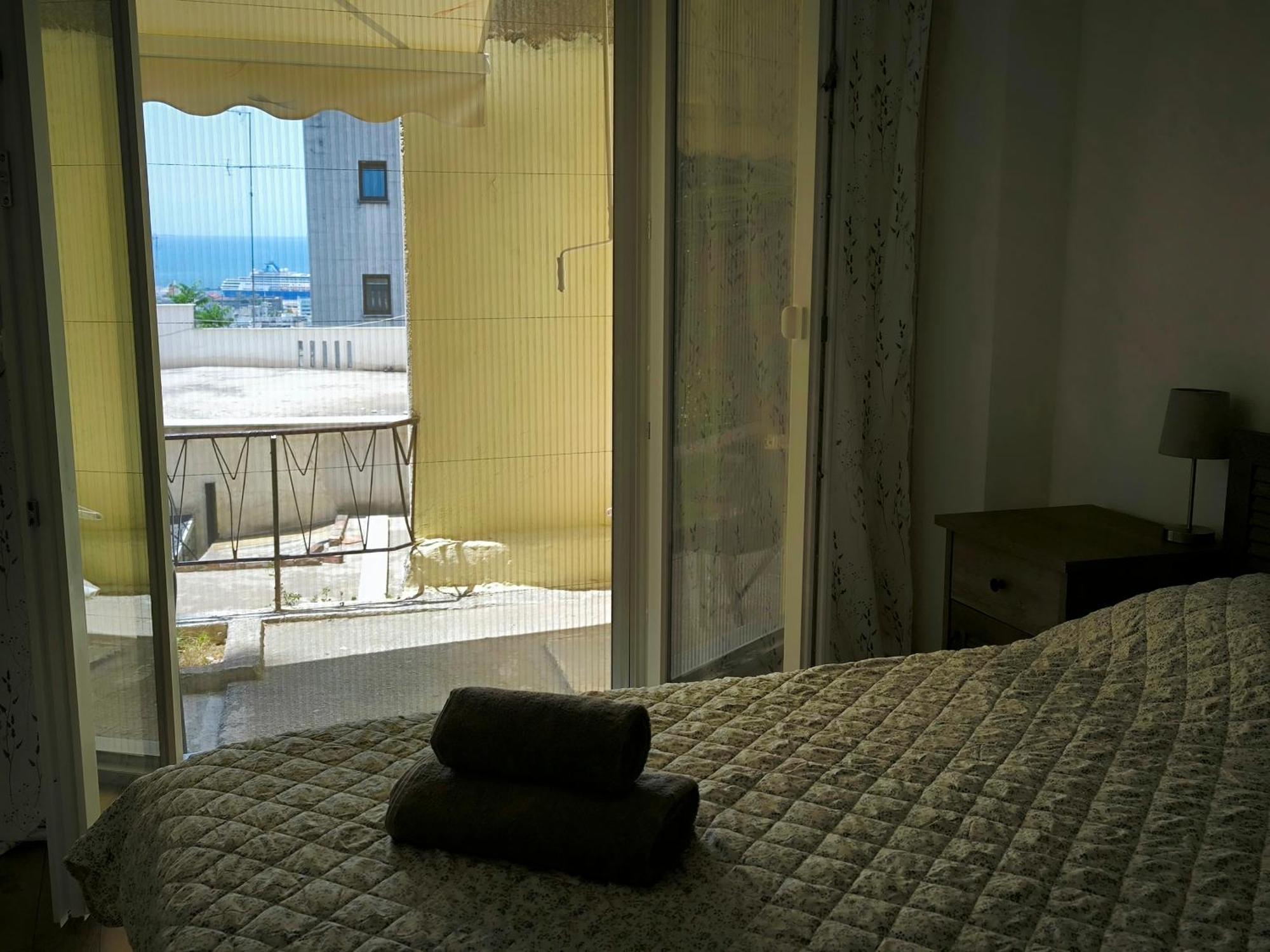 Port View, Veranda, 80 Sqm, Spacious Place For 6 Thessaloníki Ngoại thất bức ảnh