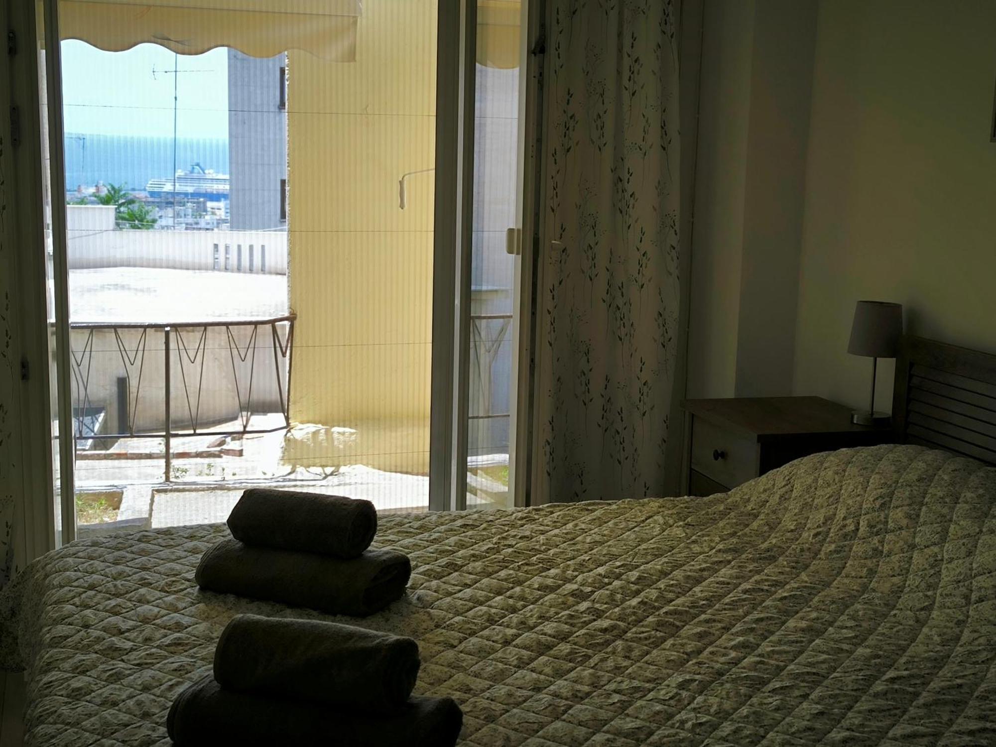 Port View, Veranda, 80 Sqm, Spacious Place For 6 Thessaloníki Ngoại thất bức ảnh